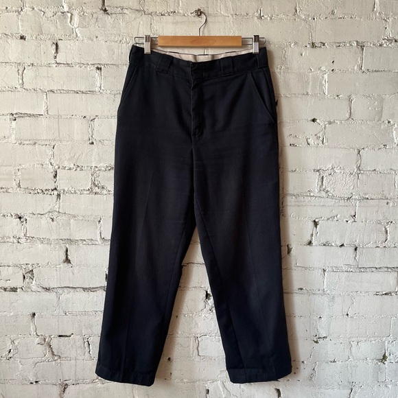 Dickies x Urban Outfitters Women's Black Chinos - Picture 1 of 5